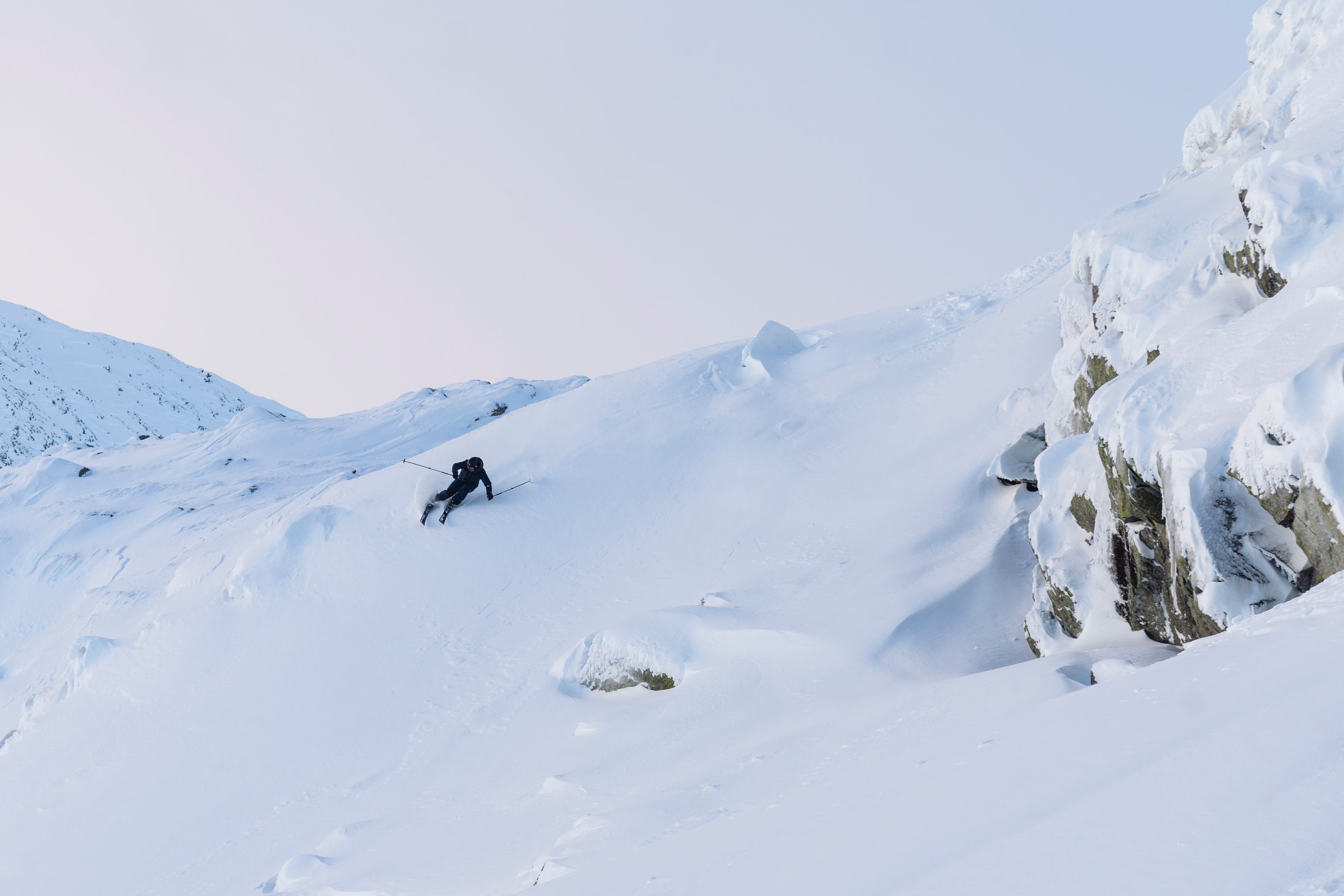 Alpint i Hemsedals fjell. Foto: Kalle Hågglund.