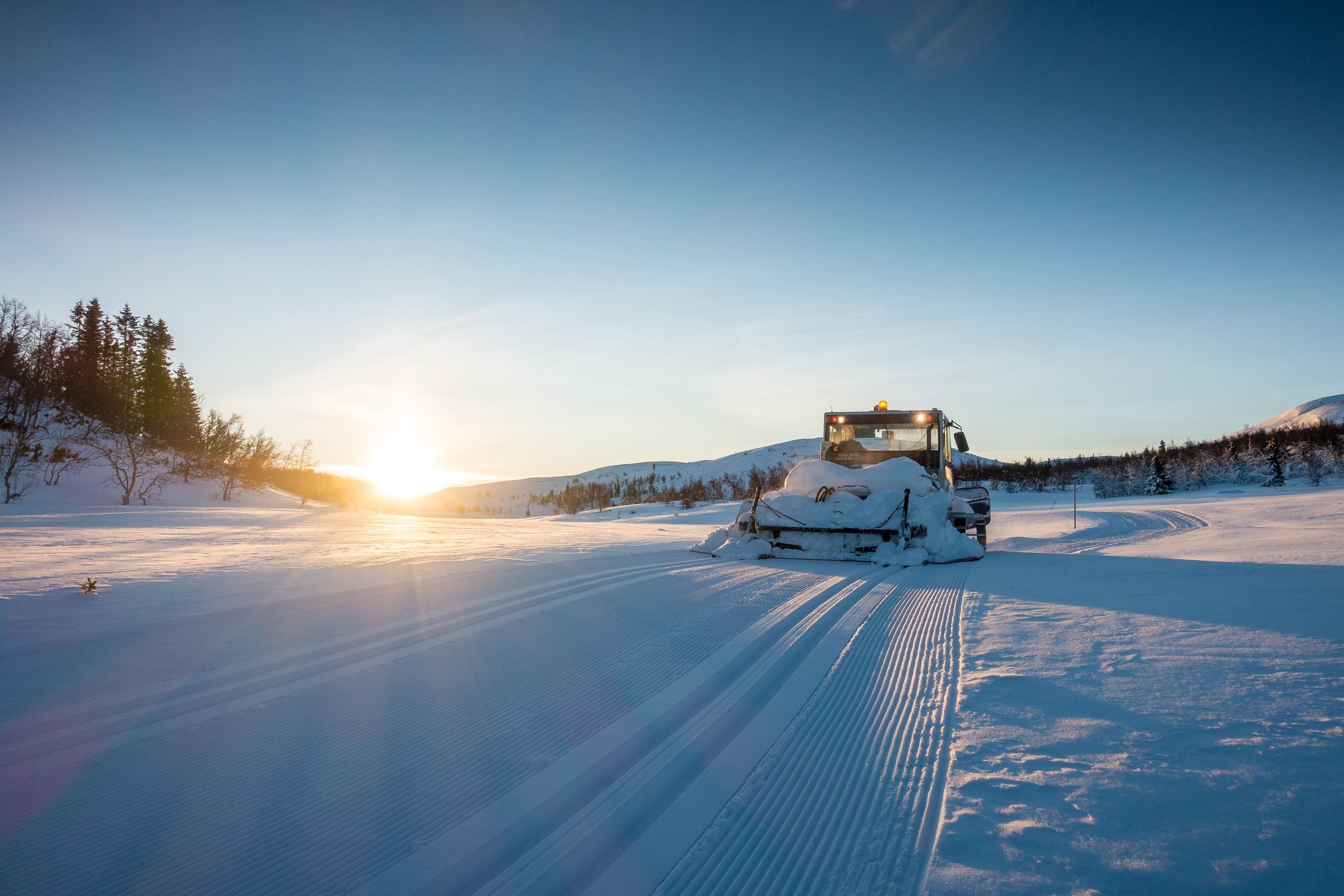 Nesbyen Sørmark; Den gule runden. Foto: Lars Storheim.