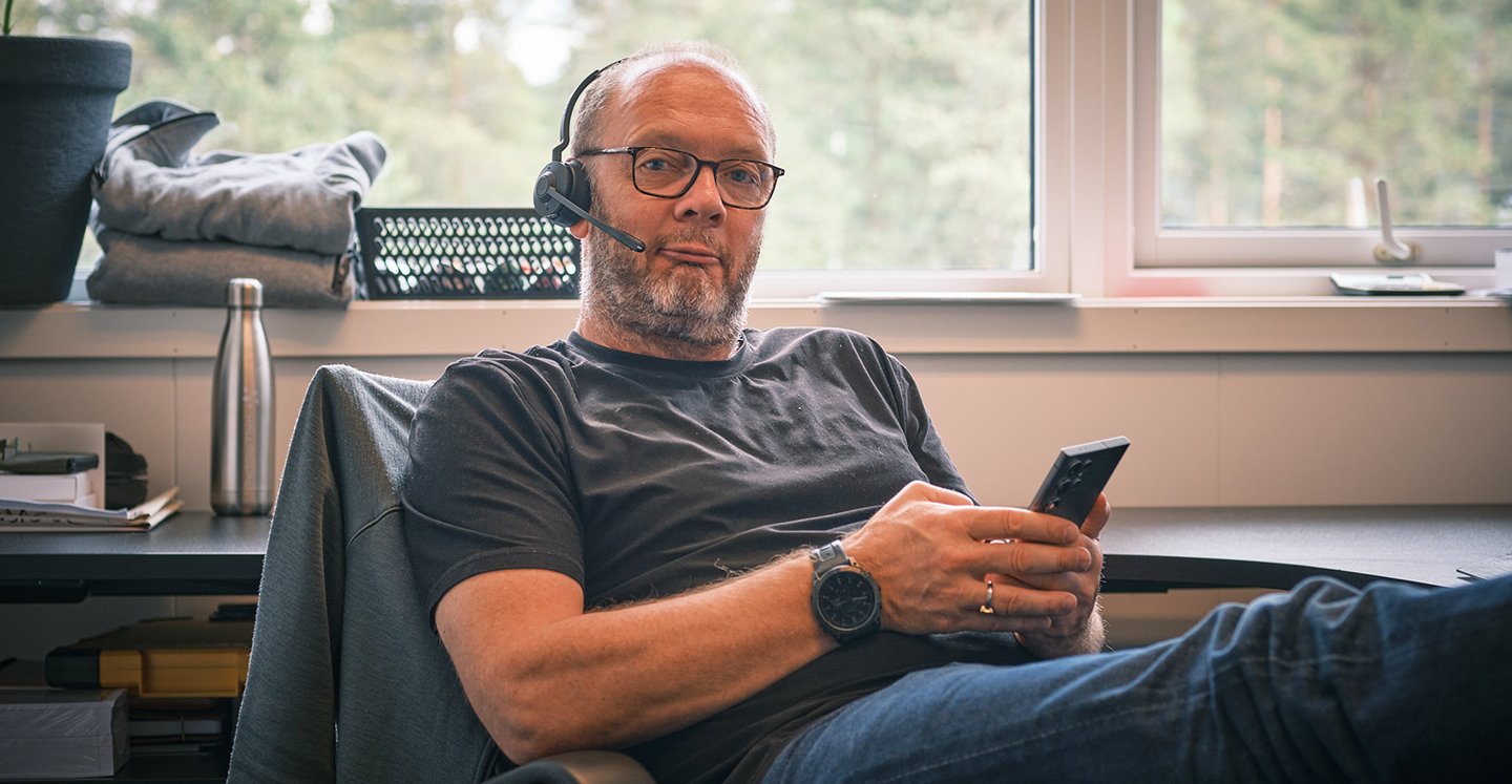Erik Paule, daglig leder Hallingdal Etablerersenter. Foto: Hallingcast.